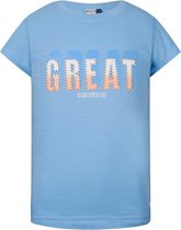 Retour meiden t-shirt Victoria Light Blue S21