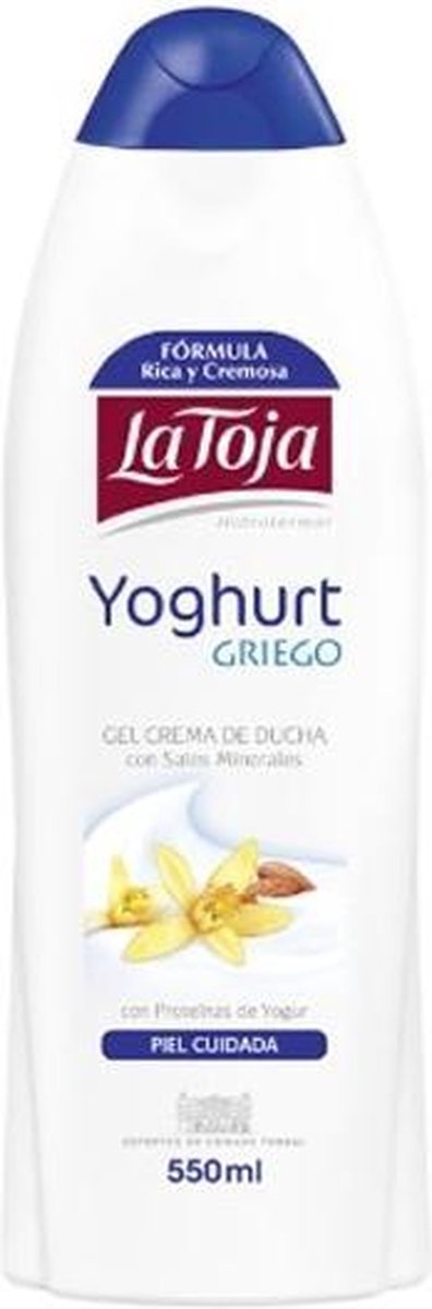 La Toja Hidrotermal Greek Yoghurt Shower Gel 550 Ml For Unisex