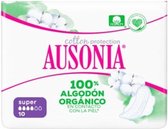 Ausonia Ausonia Organic Compresas Super Alas 10 U