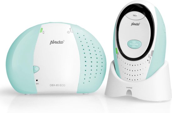 Alecto Baby DBX-85 Full Eco Dect Babyfoon - mint
