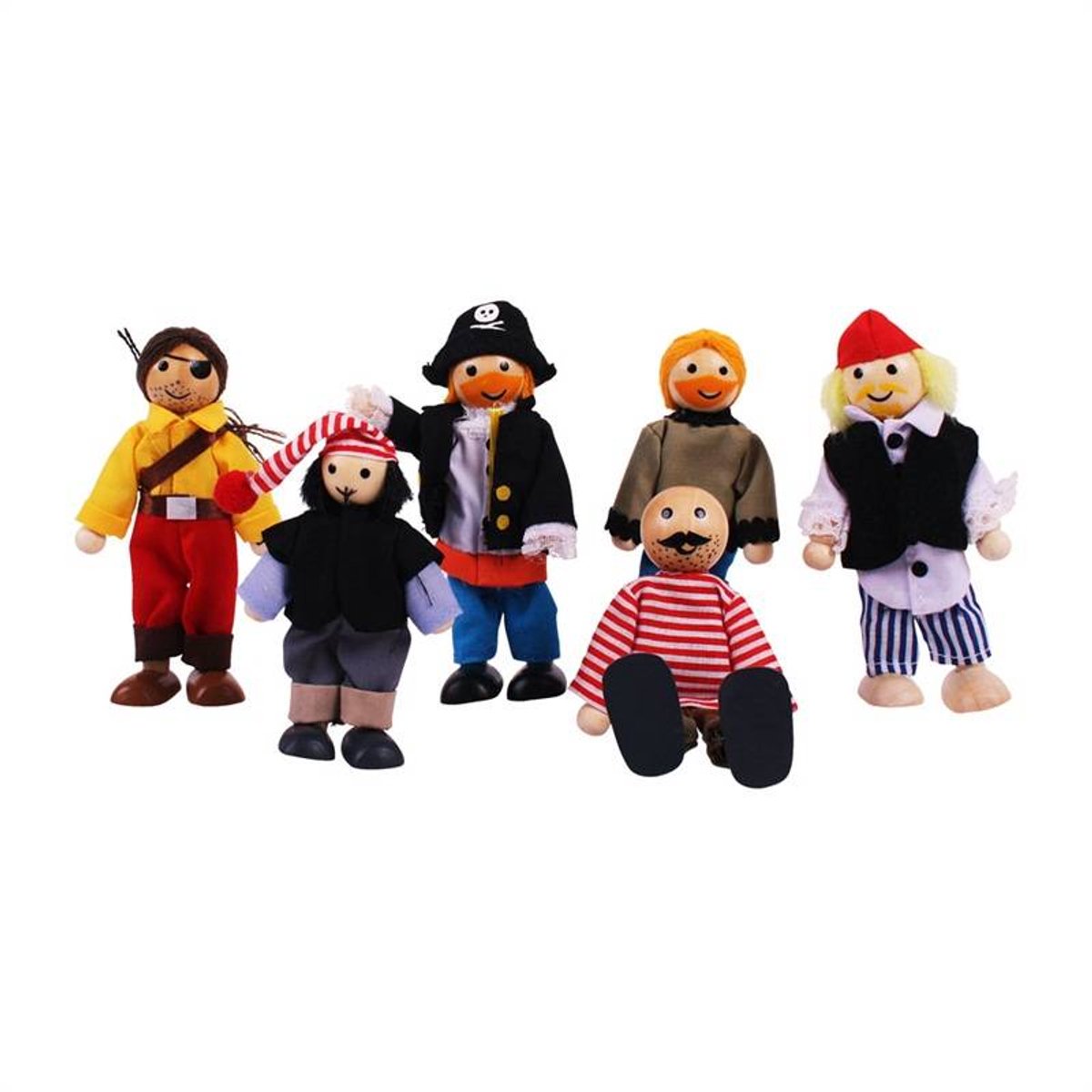 Poppenhuispoppetjes - Piraten