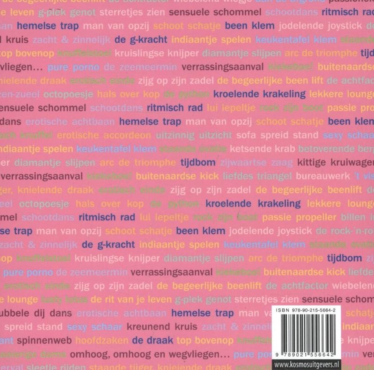 De cosmo Kama Sutra - back cover
