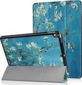 iMoshion Tablet Hoes Geschikt voor iPad Pro 10.5 / iPad Air 10.5 - iMoshion Design Trifold Bookcase - Groen / Meerkleurig /Green Plant