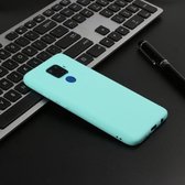 Voor Huawei Mate 30 Lite Candy Color TPU Case (groen)