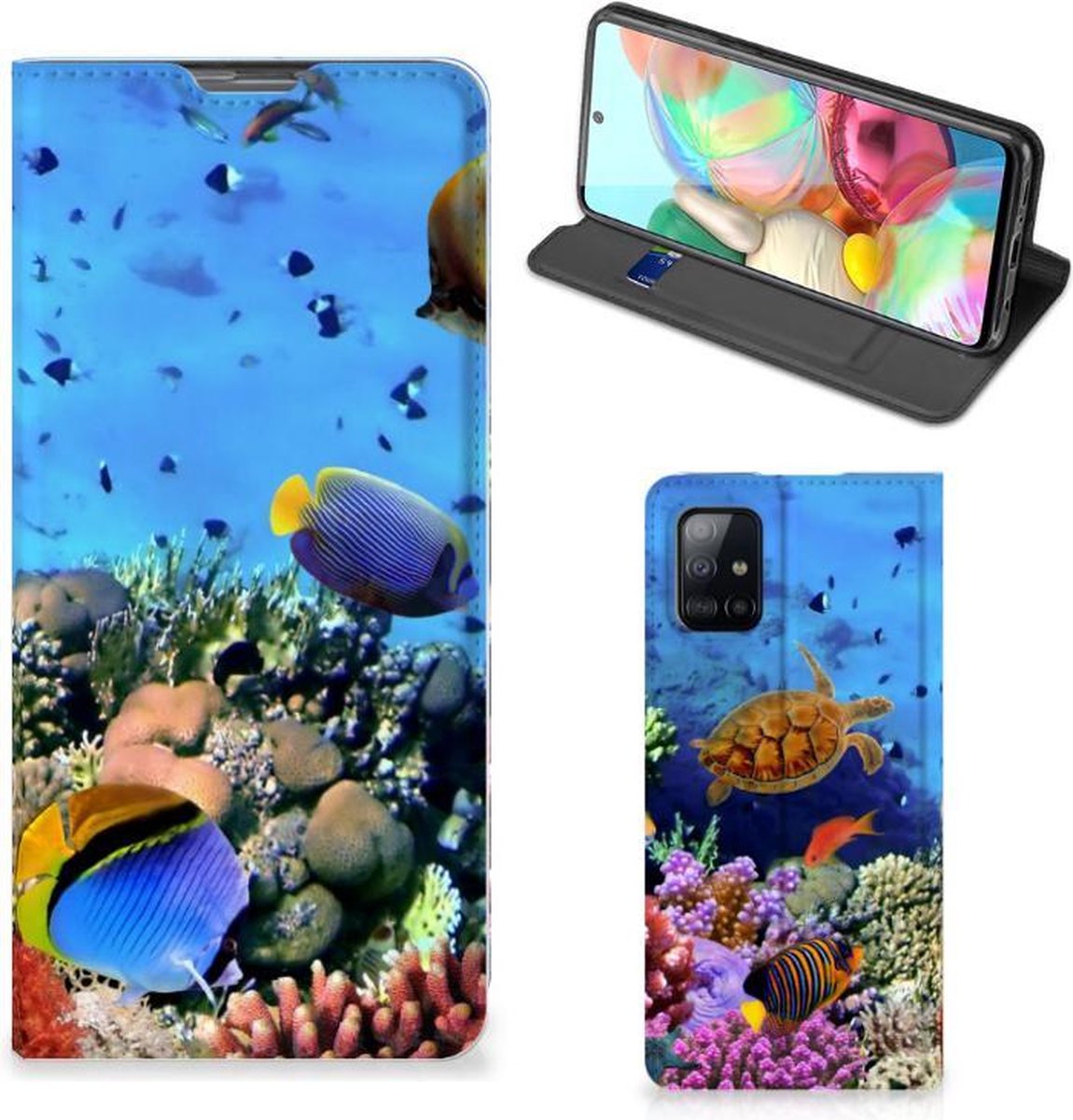 Samsung Galaxy A71 Hoesje maken Vissen