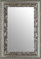 Zilveren Spiegel Brocant 53x103 cm – Romy – Lange Spiegel Zilver – Spiegel Barok Zilver – Spiegel met Zilveren Lijst – Perfecthomeshop