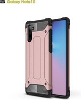 Magic Armor TPU + PC combinatiehoes voor Galaxy Note10 (roségoud)