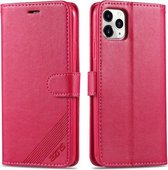 Voor iPhone 11 Pro Max AZNS Sheepskin Texture Horizontale flip lederen tas met houder & kaartsleuven en portemonnee (rood)