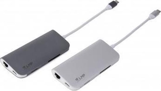 LMP USB-C mini Dock Adapter | USB HDMI Ethernet SD