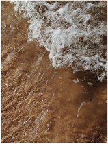 Poster – Helder Water op het Strand - 30x40cm Foto op Posterpapier