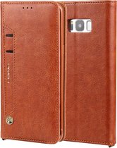 Voor Galaxy S8 + CMai2 Kaka-serie Litchi Texture horizontale flip lederen tas met houder en kaartsleuven (bruin)