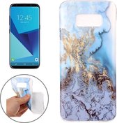 Voor Galaxy S8 Marble Pattern Soft TPU beschermhoes