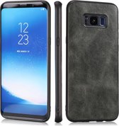 Voor Samsung Galaxy S8 Crazy Horse getextureerd kalfsleer PU + pc + TPU-hoes (groen)