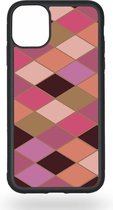 Pink rombs Telefoonhoesje - Apple iPhone 11