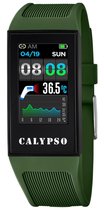 Calypso K8501/3 Smarwatch - polshorloge - kunststof -groen - Ø 41,3mm