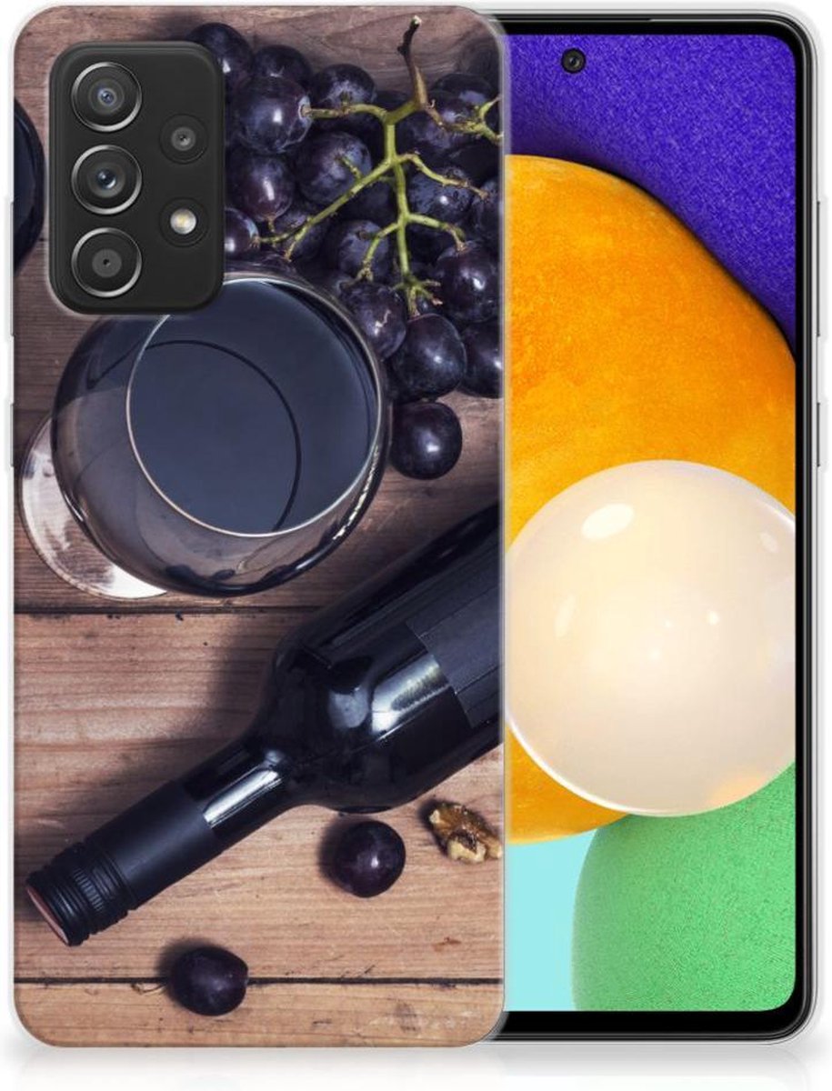 Samsung Galaxy A52 (5G/4G) Siliconen Case Wijn