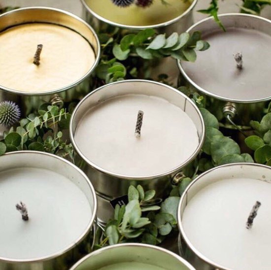 Rustik Lys - bougie d'extérieur dans une boîte - 2,6 kg - Nude