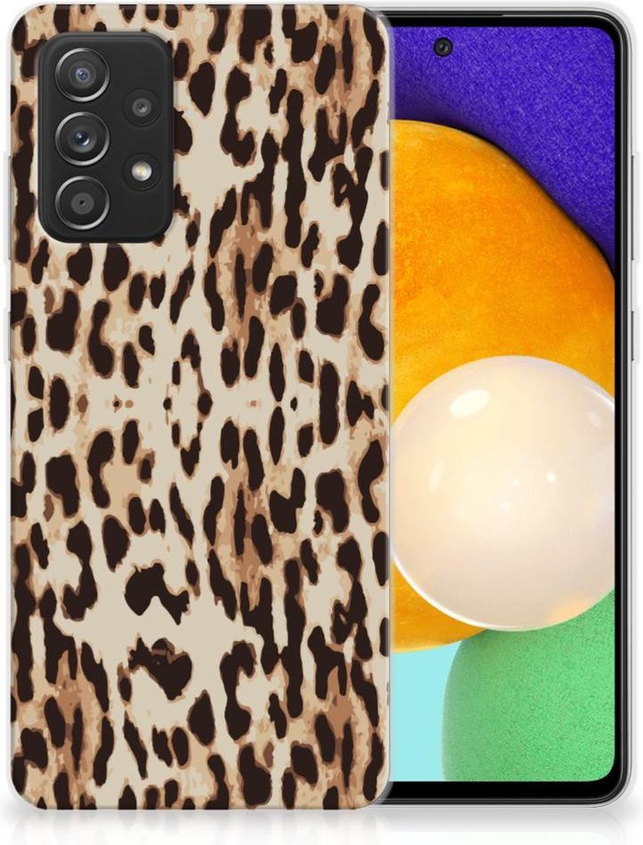 Samsung Galaxy A52 (5G/4G) TPU Hoesje Leopard