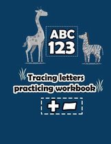 tracing letters practicing workbook