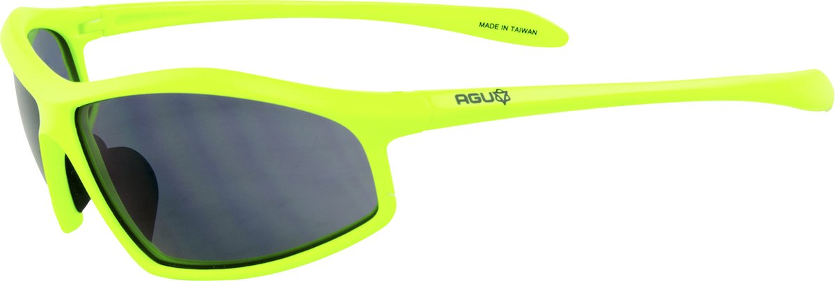 AGU Masuto Fietsbril - Fluo Geel