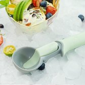 Premium Ijsschep - Ijsboltang - Ice Cream Scoop - Portioneerlepel - Meloen Lepel - Oliebollen Schep - 6 cm