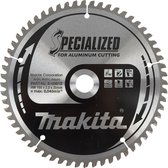 Makita B-09553 Specialized Cirkelzaagblad - 160 x 20 x 60T - Aluminium / Trespa / Kunststof