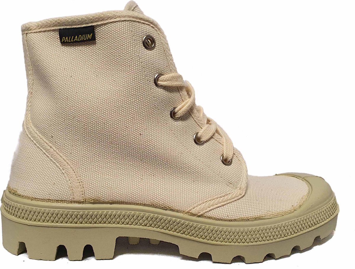 Palladium Pampa High Dames Veterschoen 14453 29 Natural