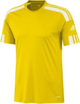 adidas - Squadra 21 Jersey SS - Geel Voetbalshirt - M - Geel