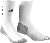 adidas - Alphaskin Traxion Crew Ultra Light Sock - Sportsok - 40 - 42 - Wit