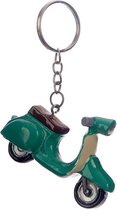 Sleutelhanger Vespa Scooter groen