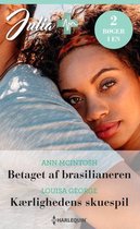 Julia Lægeroman - Betaget af brasilianeren / Kærlighedens skuespil