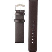 Morellato Horlogebandje - Morellato horlogeband X3076 Large - leer - Bruin - bandbreedte 20.00 mm