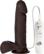 ULTRASKYN - Vibrating 6 Inch - Chocolate