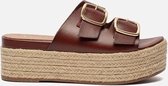 Tamaris Slippers cognac - Maat 41