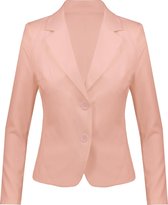 Stretch Blazer Roze