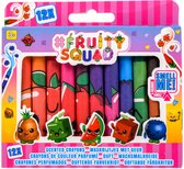 Krijtjes Met Geur Fruity Squad: 12 Stuks - Krijtjes voor Kinderen - Fruitgeur Krijtjes - Wascokrijt - 12 Krijtjes