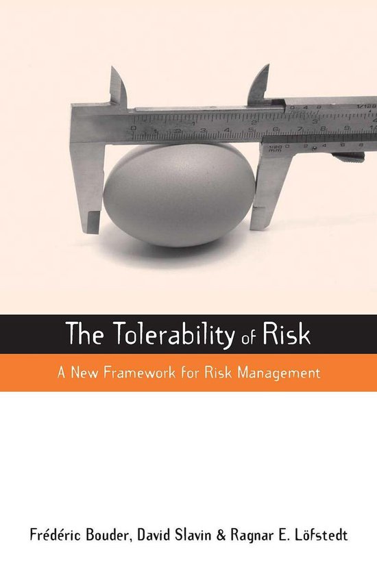 The Tolerability of Risk - cover