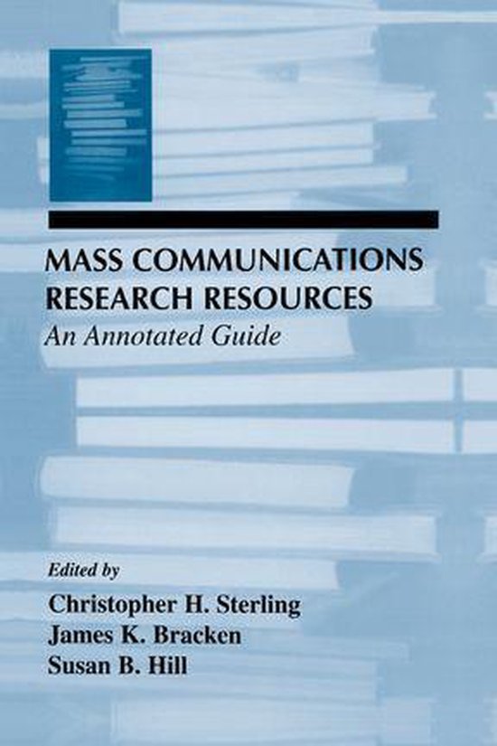 Routledge Communication Series - Mass Communications Researc ... - cover