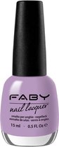 Faby Nagellak A Kiss From Beirut Dames 15 Ml Vegan Lila