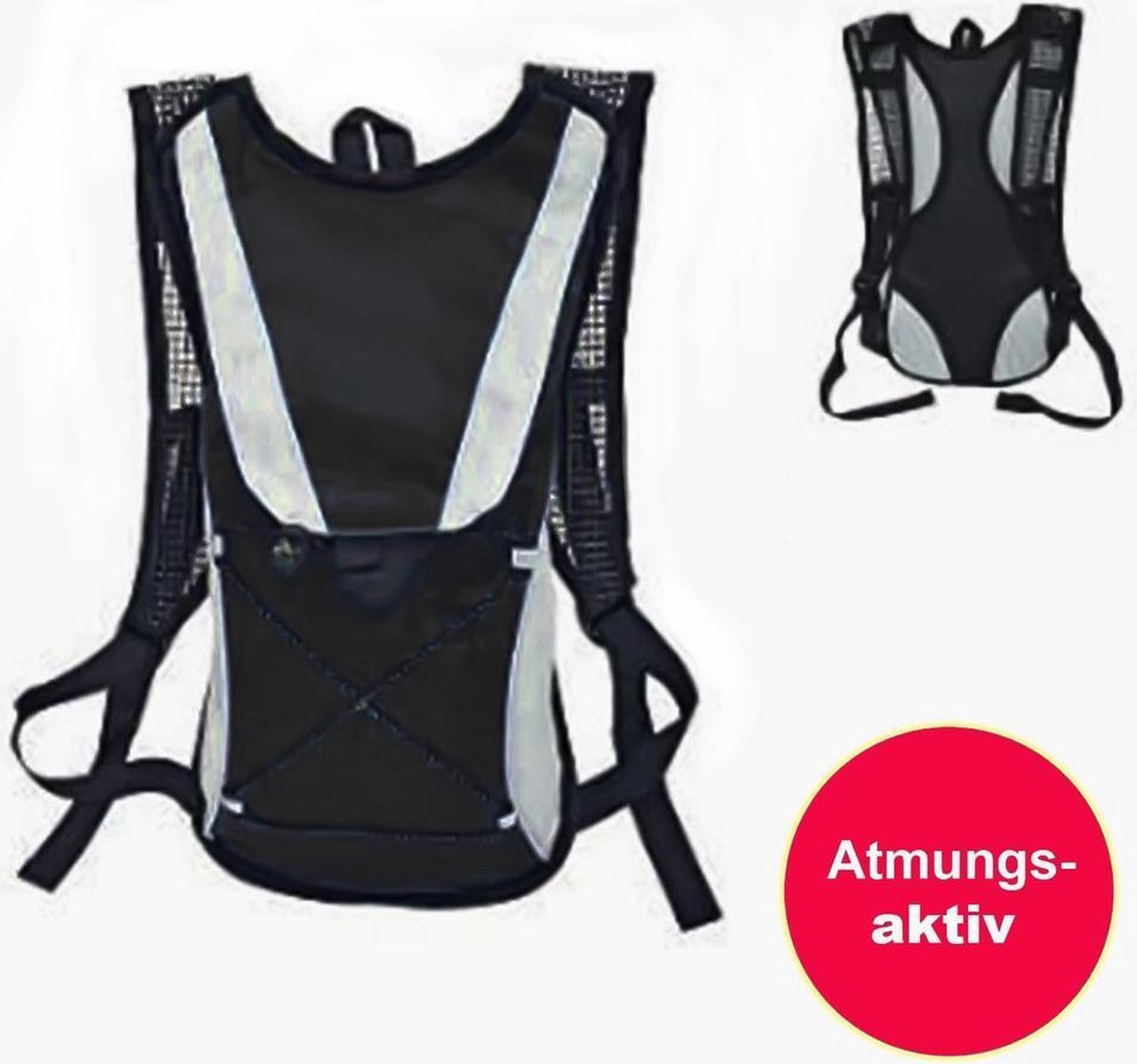 Airflow Backpack - Wandelrugzak - Zwart