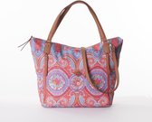 Oilily Paisley Shopper Hot Coral