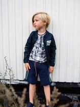 Quapi jongens korte joggingbroek Florius Dark Blue - maat 146/152