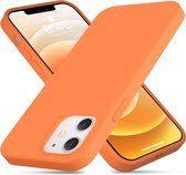 Silicone case voor geschikt voor Apple iPhone - oranje