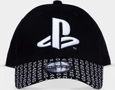 PlayStation Verstelbare pet Logo Zwart
