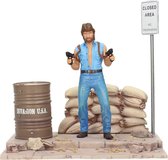 Sd Toys Invasion U.S.A. - Chuck Norris as Matt Hunter Figure Deluxe Edition, 18cm