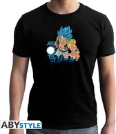 DRAGON BALL BROLY Tshirt "DSB/ Gogeta" man SS black New fi