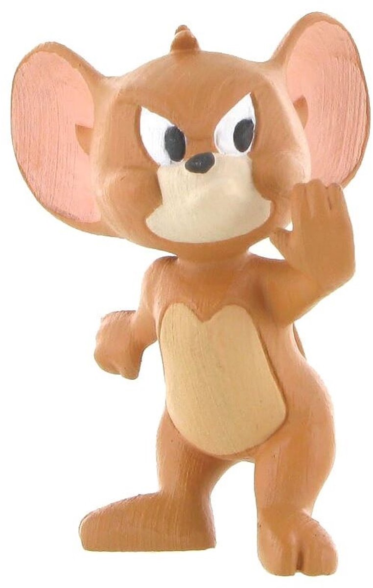 Comansi Speelfiguur Tom & Jerry 'stop' 6 Cm Bruin