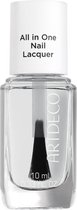 ARTDECO ALL IN ONE NAIL LACQUER nagel top coat 10 ml Transparant