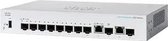 Cisco CBS350 Managed L3 Gigabit Ethernet (10/100/1000) 1U Zwart, Grijs