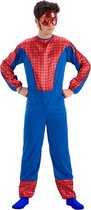 Carnival Toys Verkleedpak Spider-man Heren Blauw/rood Mt M